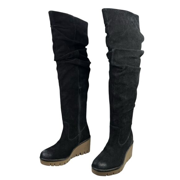 Vintage Foundry Co. Women's Maisie Black Knee High Boot Size US 6 - Picture 6 of 12